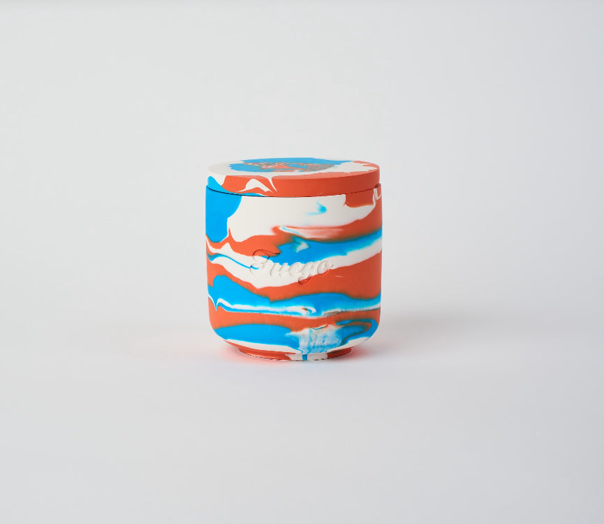 Hotter than your ex | Citron and mandarin scent jesmonite candle