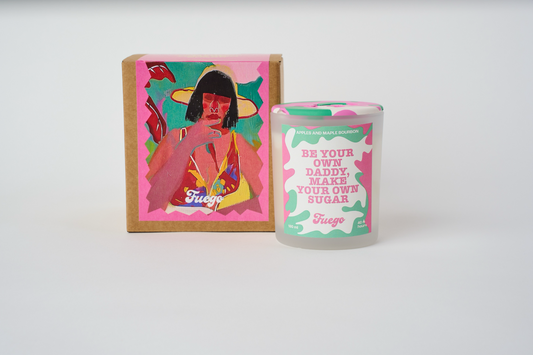 Be your own daddy,
make your own sugar | Apples & Maple scent glass candle